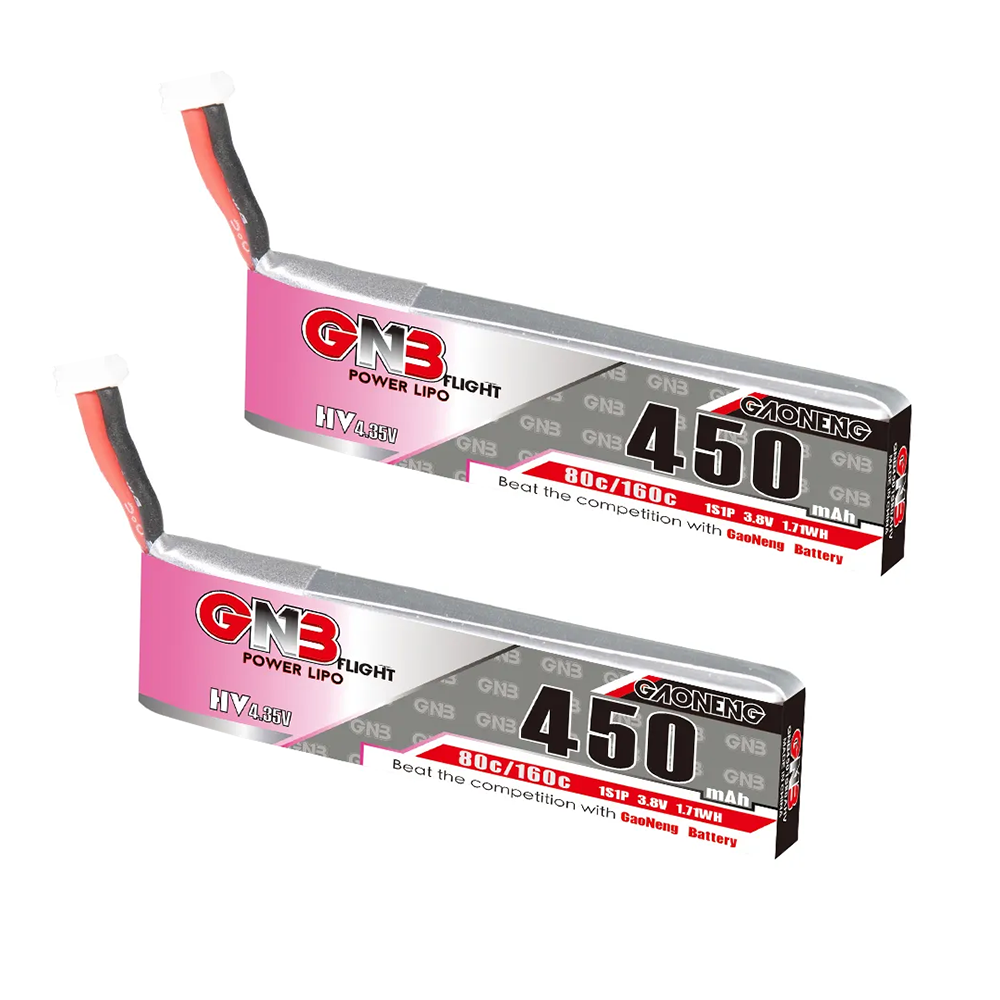 2 ชิ้นใหม่ GNB 2S 7.6V 450mAh  - Drone Racing Charger บทวิจารณ์และราคา