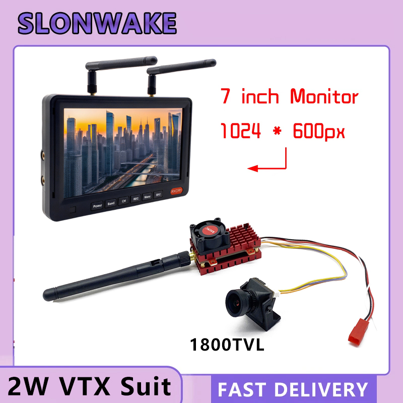 SLONWAKE 5.8G 2W VTX FPV กล้อง - Drone Racing Camera บทวิจารณ์และราคา