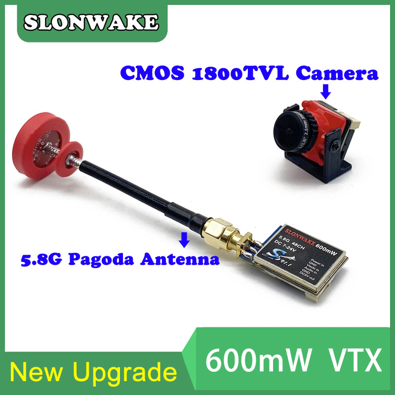พร้อมใช้งาน 5.8G 48CH 600mW เค - Drone Racing Camera บทวิจารณ์และราคา